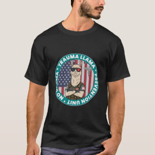 Camiseta No hay trauma dramático llama enfermera gracioso r