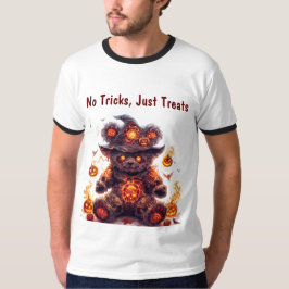 Camiseta No Hay Trucos, Sólo Tratos. Osito de peluche. Hall