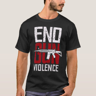 Camiseta No hay un día de conciencia sobre las armas sufici