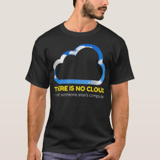 Camiseta No Hay Un Regalo De Codificación En Nube Para Un P