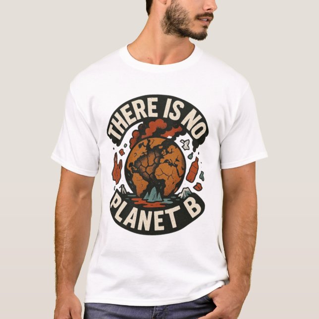 Camiseta No Hay Un Tee De Declaración De Conciencia Sobre E (Anverso)