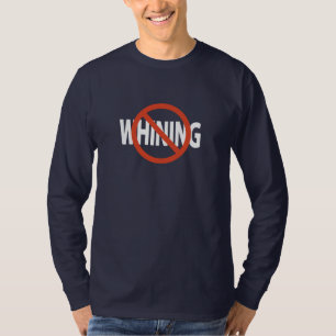 Camiseta No hay un texto blanco brillante