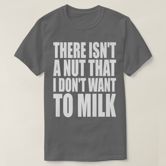 Camiseta No hay una nuez que no quiera lamer graciosa (Diseño del anverso)