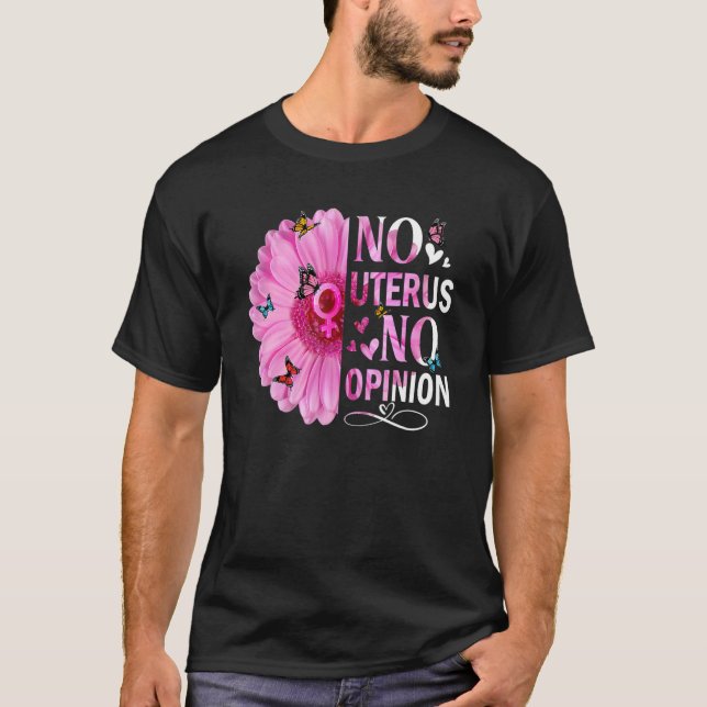 Camiseta No hay útero sin opinión Femini feminista de derec (Anverso)