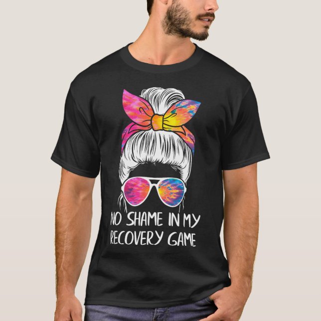 Camiseta No Hay Vergüenza En Mi Juego De Recuperación - Sob (Anverso)