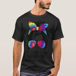 Camiseta No hay vergüenza en mi juego Sobrio NA Narcóticos