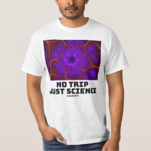 Camiseta No hay viaje sólo ciencia Mandelbrot Julia Set Fra