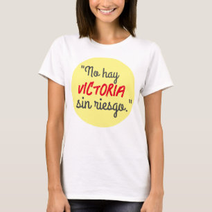 CAMISETA NO HAY VICTORIA NO HAY RIESGO