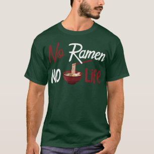 Camiseta No hay vida en Ramen