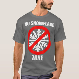 CAMISETA NO HAY ZONA DE NIEVE CAMISAS DE TELÉFONO POLÍTICO