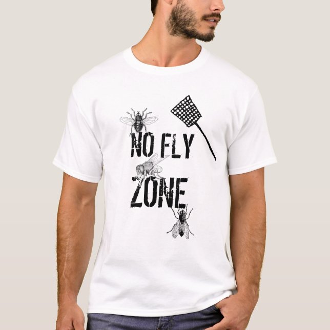 CAMISETA NO HAY ZONA DE VUELO (Anverso)