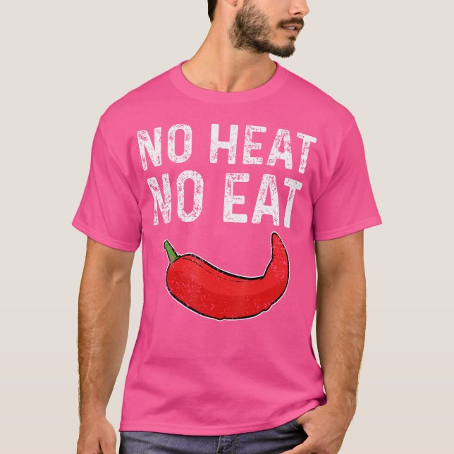 Camiseta No Heat No Eat Sharp Peperoni Red Chili Pepper (Anverso)