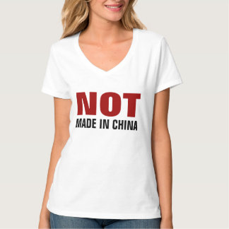 Camiseta No hecho en China