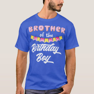 Camiseta No Hermano Del Niño De Cumpleaños