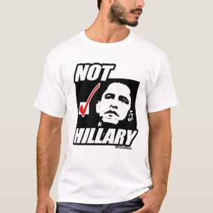 Camiseta No Hillary para el presidente