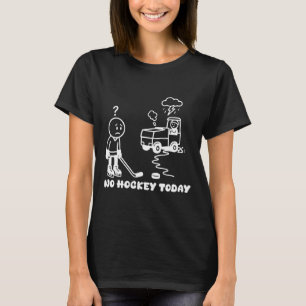 Camiseta No Hockey Hoy Divertido Para Un Jugador De Hockey