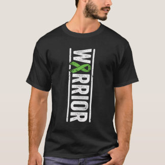Camiseta No Hodgkins Linfoma Guerrero Conciencia Vertical R