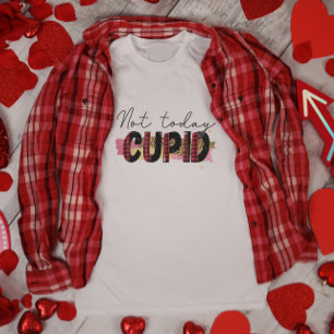 Camiseta No Hoy El día de San Valentín Cupido