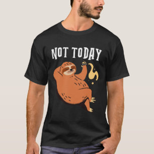 Camiseta No Hoy El Diseño Que Presenta Una Espuma Que Desca