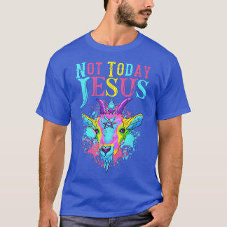Camiseta No hoy Jesús transgénero LGBT Satanás Orgullo de C