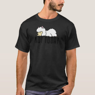 Camiseta No hoy Llama Vicuna Guanaco Breeder Alpaca
