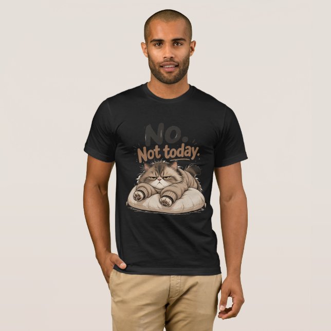 camiseta "no hoy no" (Anverso completo)