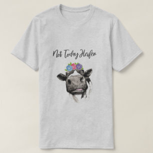 Camiseta No hoy novilla