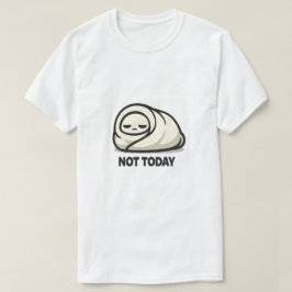 Camiseta No Hoy - Personaje Lindo Cansado Burrito de Manta