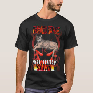 Camiseta No Hoy Satan Cougar 01