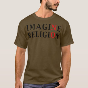 Camiseta No imaginen ninguna religión