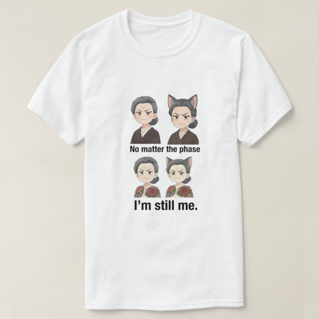 CAMISETA NO IMPORTA LA FASE (Diseño del anverso)