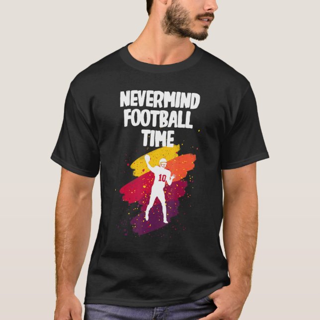 Camiseta No importa su tiempo de fútbol (Anverso)