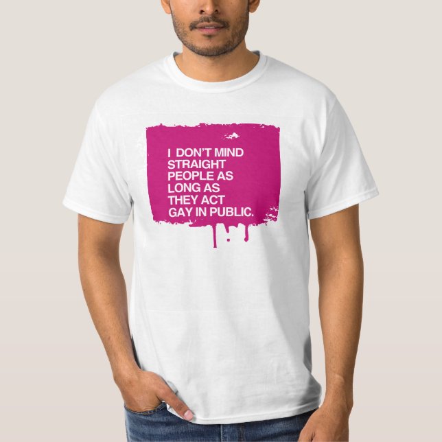 CAMISETA NO IMPORTO DE GENTE RECTA MIENTRAS ELLA ACTÚE G (Anverso)