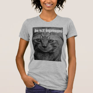 Camiseta No impresionado