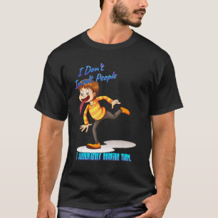 Camiseta No insulto a la gente Humor sarcástico