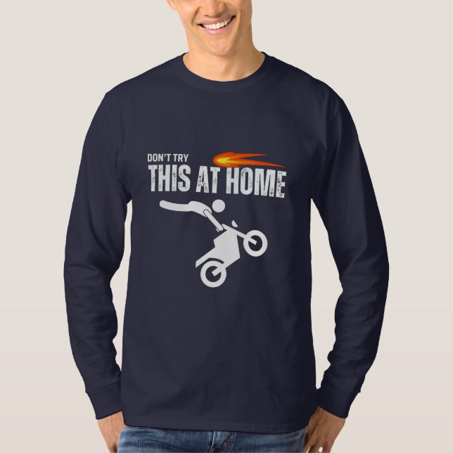 Camiseta No intente esto en casa (Anverso)
