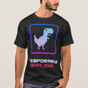 Camiseta No Internet Connection Offline Geeky Nerd Pixel De
