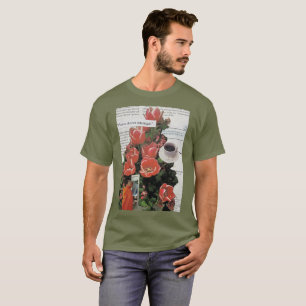 Camiseta No interrumpa el tiempo del té del café matutino