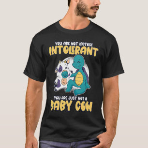 Camiseta No intolerante a la lactosa, simplemente no es una