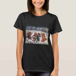 Camiseta NO IREMOS A CASA HASTA LA MAÑANA, Louis Wain
