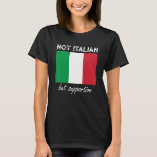Camiseta No italiano, pero solidario 10