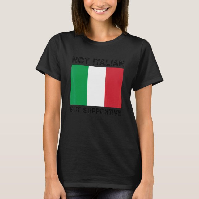 Camiseta No italiano, pero solidario 12 (Anverso)