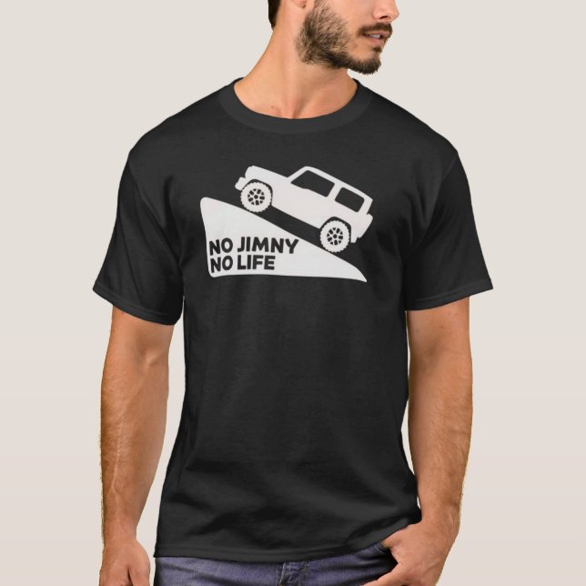 CAMISETA NO JIMNY NO VIDA  (Anverso)