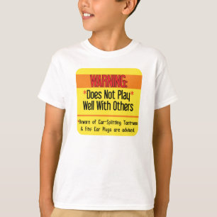 Camiseta No juega bien con otros