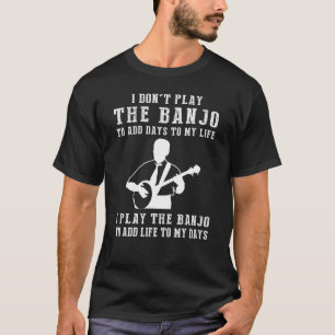 Camiseta No Juego Al Banjo Para Añadir Días A Mi Vida Juego
