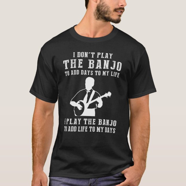 Camiseta No Juego Al Banjo Para Añadir Días A Mi Vida Juego (Anverso)