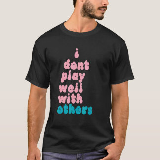 Camiseta No juego bien con otros Persona individual 5