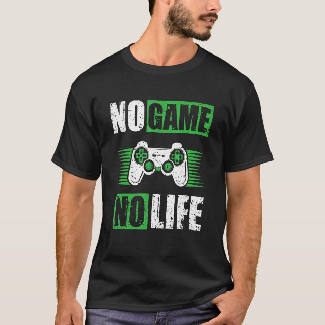 Camiseta No juego No juego Jugador de la Vida Dice Juego (Anverso)