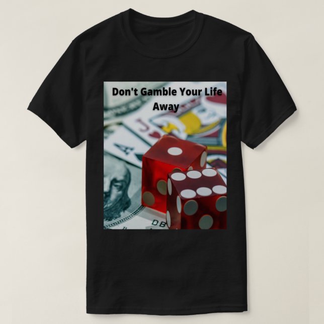 Camiseta No juegues tu vida lejos de TM (Diseño del anverso)