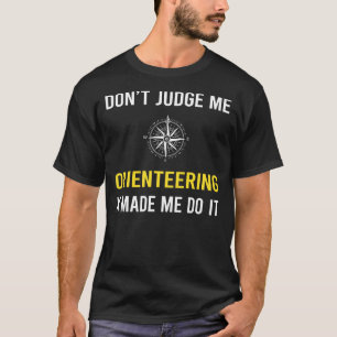 Camiseta No Juez Orientando Navegación Orientadora